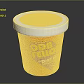 Orange Commercial Equipment Storage Container With Brand Label For ODR FELLOWS DIRT MOJO