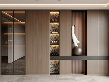 Modern Italian Wine Cabinet Sideboard (ID:ggajh427229)