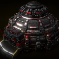 Sci-Fi Architecture Armory 3d model