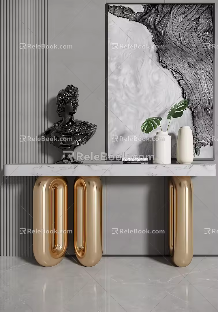 Modern Duanjing Table 3d model
