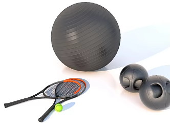 Fitness Equipment Fitness Equipment 3d model