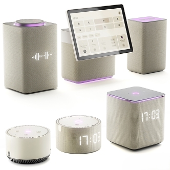 Smart speaker 3d model