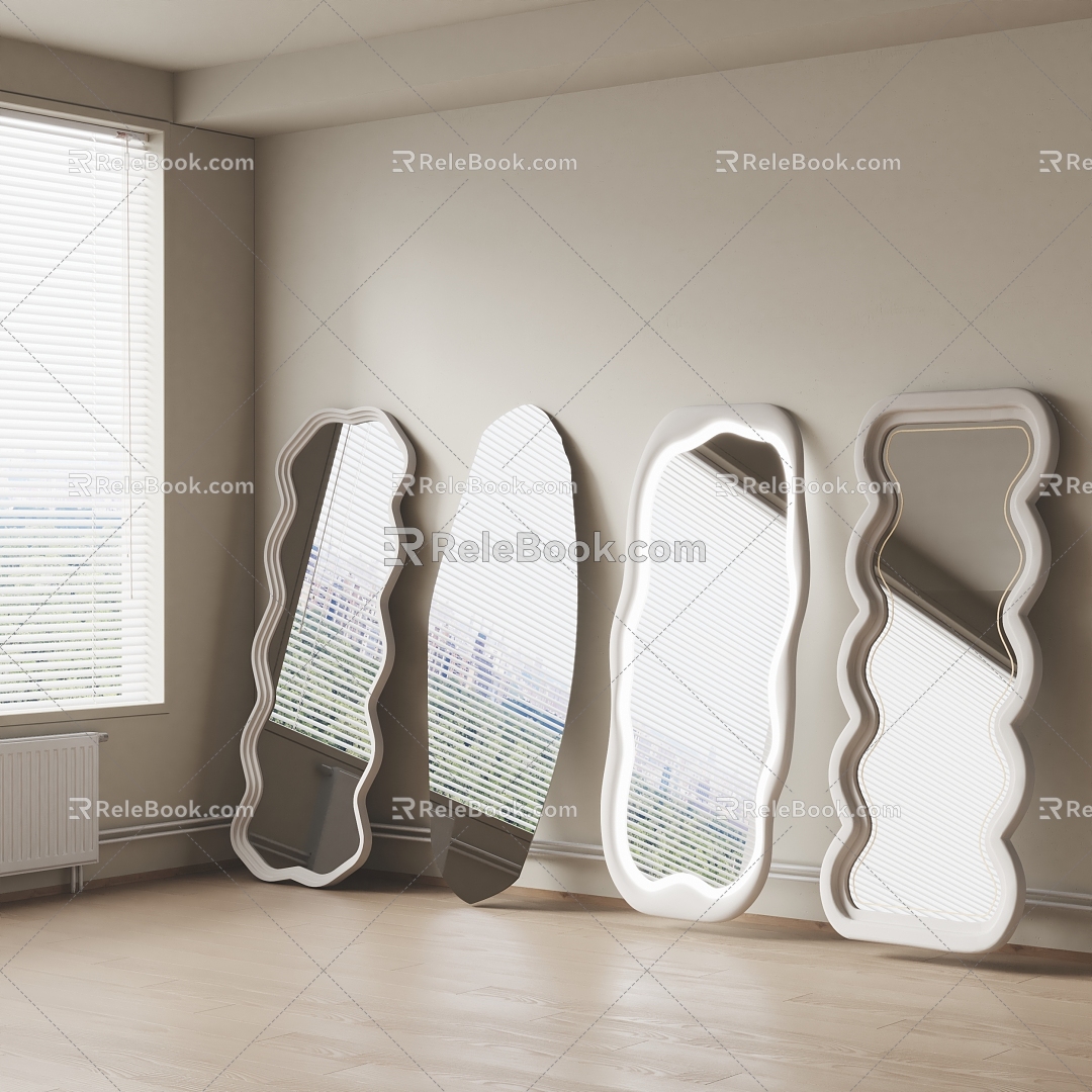 Full-length mirror Tradition modern mirror 3d model