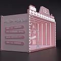 Modern Meichen Container 3d model