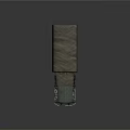 Functional Military Truck With Canvas Covered Cargo Bed And Multi Wheel Design