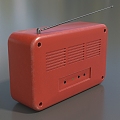 Radio Retro Radio Old-fashioned Radio Radio Simple Model Radio Low Model Low Face Number Radio Video Level Radio Super Realistic High Precision 3d model