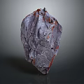 Natural Rough Textured Stone with Gray and Red Color for Interior Decoration Projects