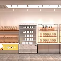 Century Old Dessert Shop Interior With Modern Decor Display Cases And Fresh Pastries