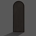 Arched Full Length Mirror With Metal Frame For Modern Home Decor