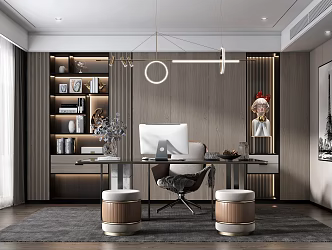 Light Luxury Study 3d model