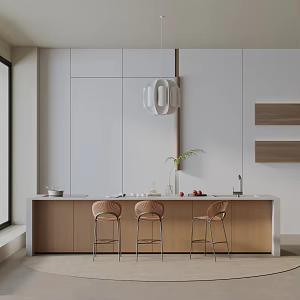 Modern table combination 3d model