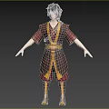 Ancient Character Man Chivalrous Man Character Game Character Anime Character Xianxia Boy 3d model