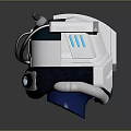 Sci-Fi Helmet Alien Helmet High Tech Helmet Game Helmet PBR Helmet 3d model