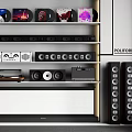 Audio Vertical Audio Record Player Vinyl Record Projector 3d model