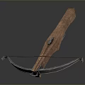 Crossbow Mechanical Crossbow Shift Bow and Arrow Shoot Far Equipment Weapons High-tech Crossbow 3d model