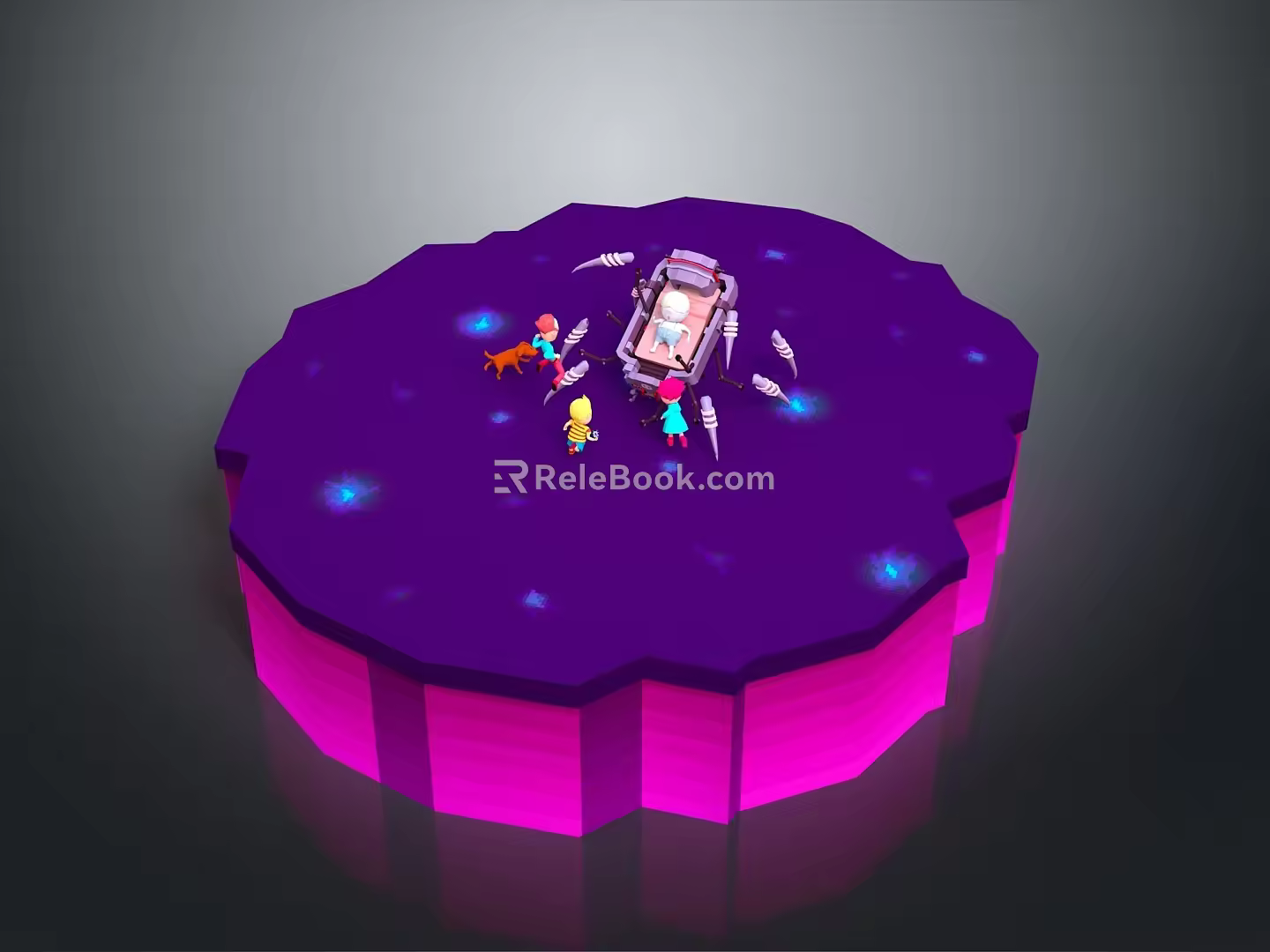 Game Environment Game Scene Fairy Tale Scene Fairy Tale Magic Scene Magic Item Fantasy Scene 3d model