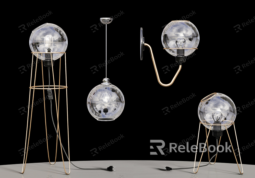 Modern lamp combination chandelier model