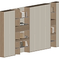 Modern Bookcase Rack 3d model