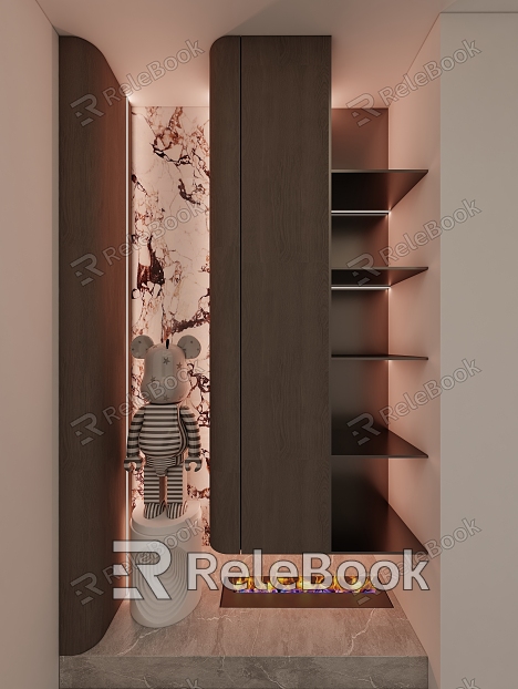 Shoe cabinet model