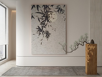 New Chinese Decorative Painting 3d model