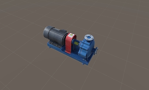 Circulating pump 3d model