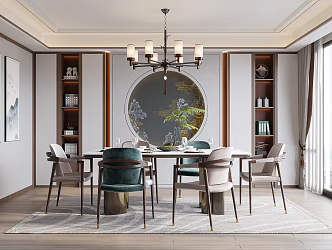 New Chinese Restaurant 3d model