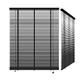 Modern Venetian Blinds With Adjustable Slats And Sleek Window Design 3d model