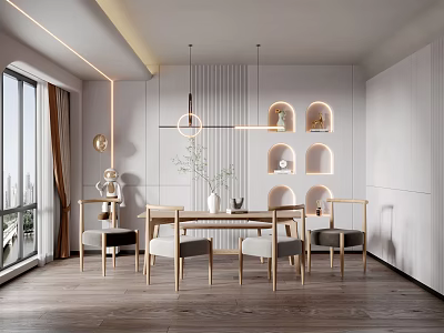The Silent Restaurant 3d model