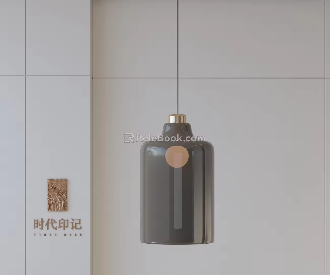 Modern chandelier 3d model