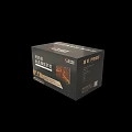 Black Electronic Product Package Box With Modern Design And Product Details