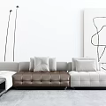 Multiplayer Sofa 3d model