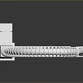 Durable Modern Stainless Steel Kitchen Faucet With Single Handle High Arc Design