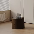 Modern bedside table 3d model