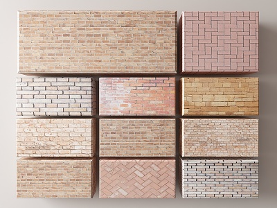 Modern Wall 3d model