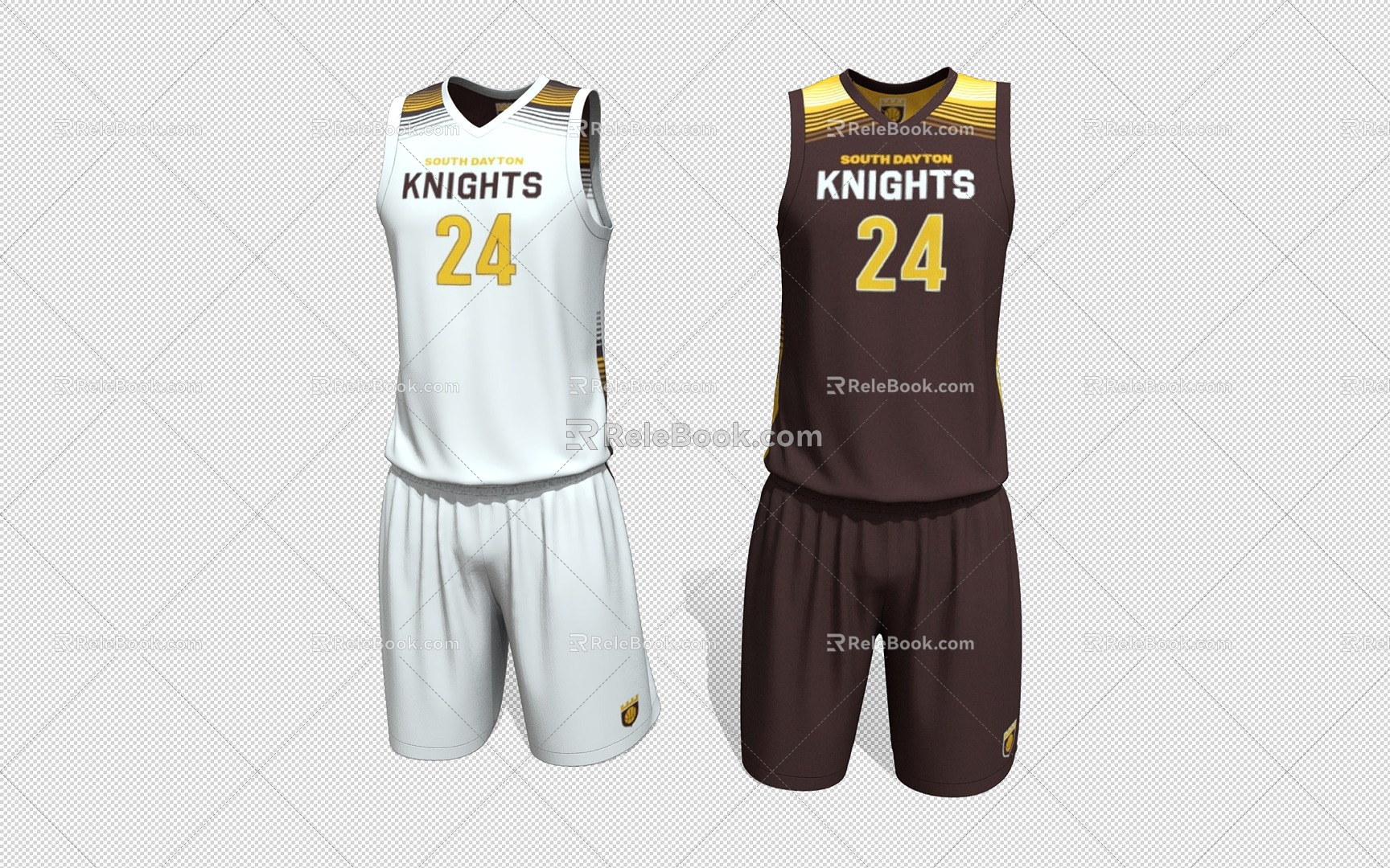 basketball uniform sportswear 3d model