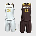 basketball uniform sportswear 3d model