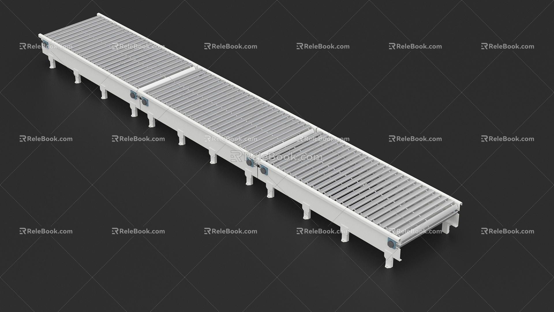 Modern Conveyor Conveyor Transmission 3d model