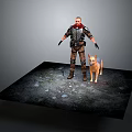 Warrior Samurai Soldier Guard Assassin Killer Ancient Soldier Ancient Assassin Killer 3d model