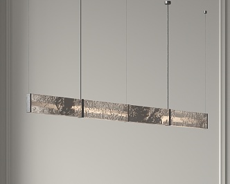 Modern chandelier 3d model