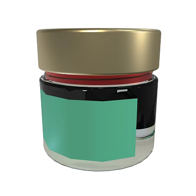 80 100 120 140 150 200ml transparent wide-mouth bottle plastic bottle cream bottle jar 3d model