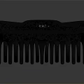 Black Large Hair Claw Clip With Modern Design For Secure Hair Holding