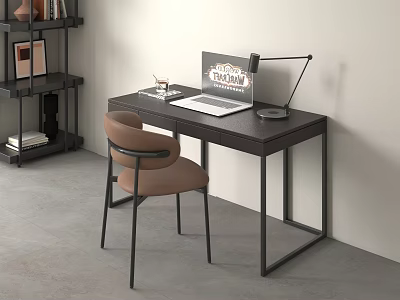 modern desk chair 3d model