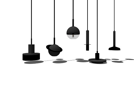 Modern Chandelier Simple Luxury Chandelier 3d model