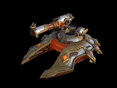 Modern Battery 3d model