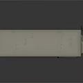 Outdoor Air Conditioner Fan Unit Featuring Metal Grille And Beige Housing Design