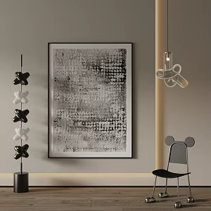 decorative painting 3d model