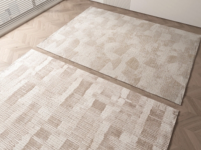 modern square carpet model