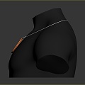 Modern Necklace Ornament 3d model