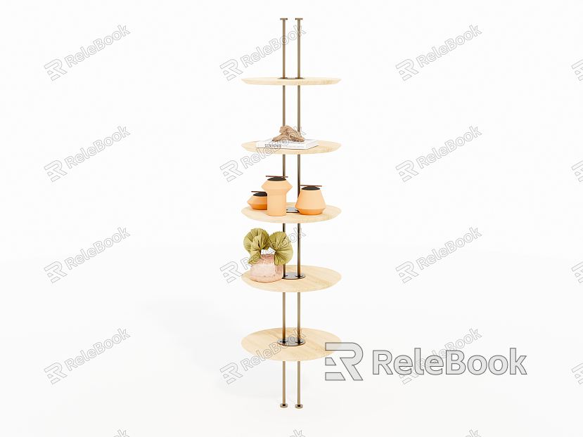 Modern Storage Rack Display Rack model