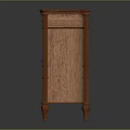 Solid Wood Entryway Cabinet Sideboard with Classic Design Cabinet Doors and Storage Drawers